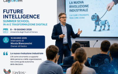 Tra innovazione e consapevolezza: il ruolo dell’AI raccontato da Kedos alla Future Intelligence Summer School